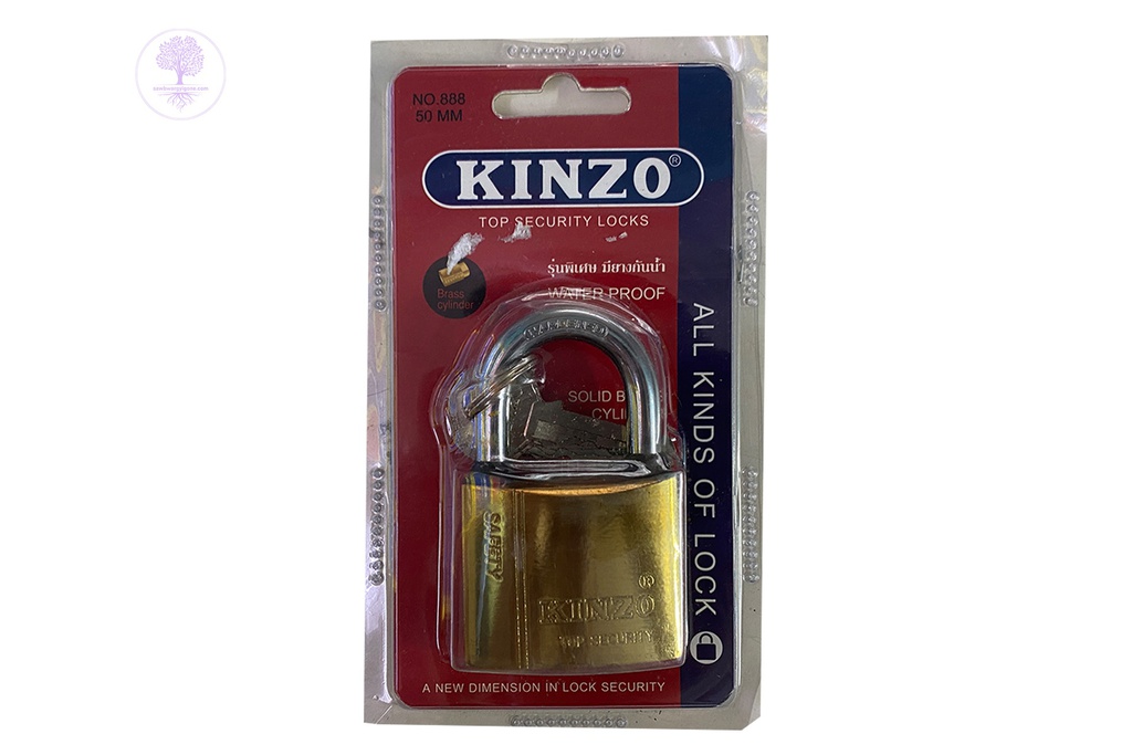 No. 888 - 50mm (S),  Convex Shape, Spring Gold (Short), KINZO