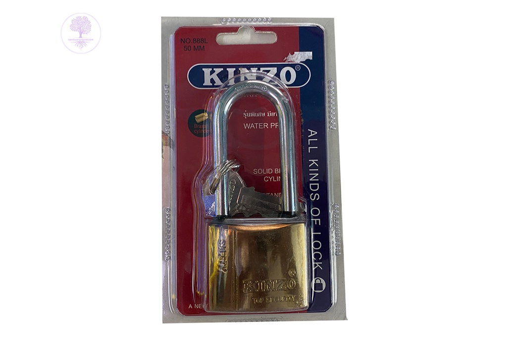 No. 888 - 50mm (L),  Convex Shape, Spring Gold (Long), KINZO