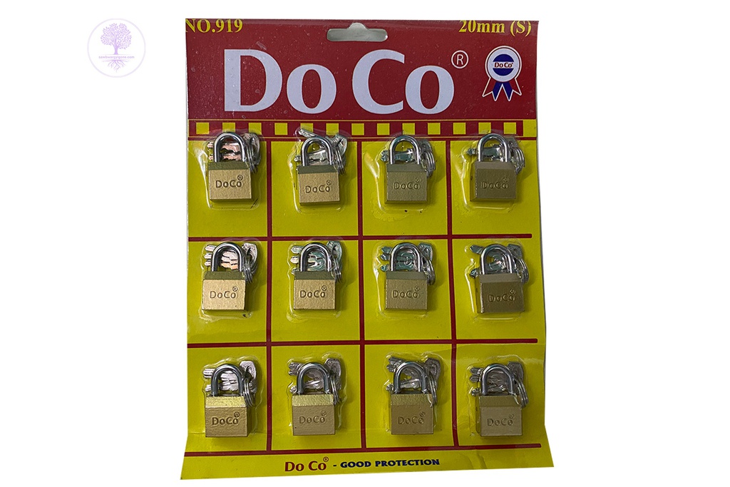 No. 919 (Short) 12 Pcs, Bag Lock, DOCO , LOCKII