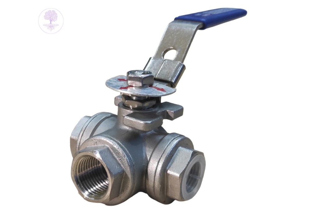 1/2"-3 Way Ball valve KSTN KE8245HS6015