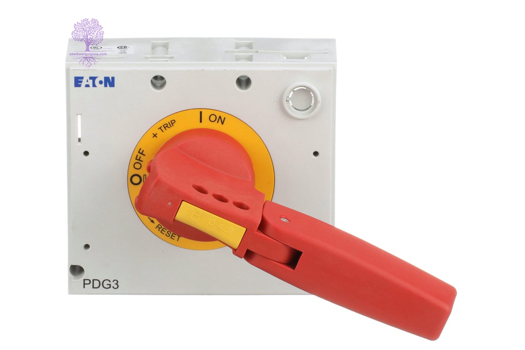 PDG3XHMCEP EATON, Emergency with mech padlock Lockable Power Defense Direct Rotary Handle