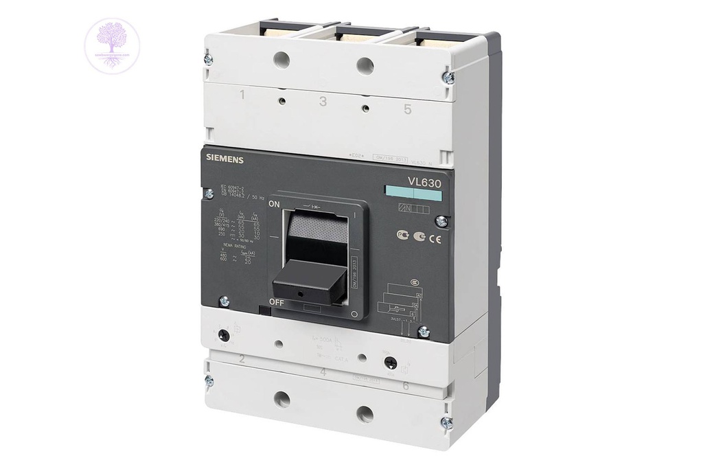 630A 3PMCCB(IN=630A IR=500~630A) SIEMENS MCCB