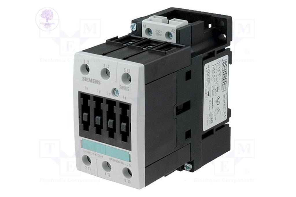 22kW, 50A , 3P, SIEMENS 3RT10 Contactor