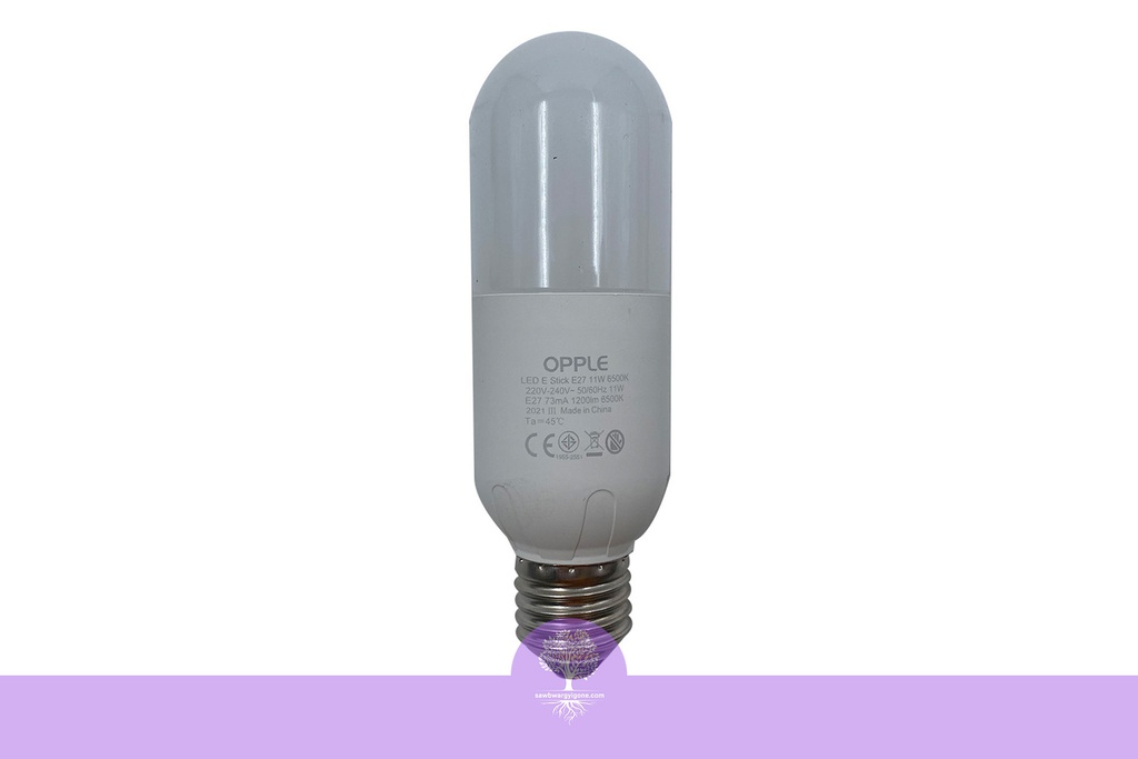 11W, Opple LED Ecomax Stick Lamp-LED-E-Stick-E27-11W-6500K-CT