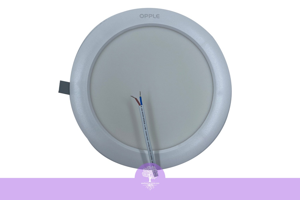 24W, Pure White (8") cut out, (Circular), Opple LEDDownlightRc-HPF-ESII R200-24W-6000-WH-NV