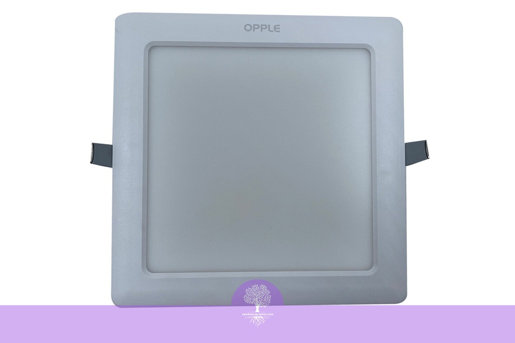 6W, Warm White (4") cut out, (Square), Opple LEDDownlightRc-HPF-ESII S100-6W-3000-WH-NV