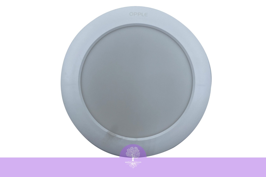 18W, Warm White (8"), (Circular), Opple Surface Mounted Slim Downlight, LEDDownlightSm-ESII R200-18W-3000-WH-NV