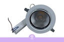 40W, Moonlight, Opple LED Ajustable Spotlight (HJ Series), LEDSpotRA-HJ 40W-3000-24D-WH-GP