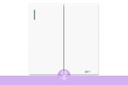 [Opple_00350] (2 gang, 2 way), (White), Opple Switch, F021622A-W