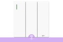 (3 gang, 2 way), (White), Opple Switch, F021632A-W