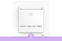 [Opple_00367] (White), (Opple Card Key for Power 20A), F023067-W