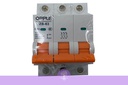 40A, 3 Pole, Opple MCB, ZB-63C40-3P-breaker