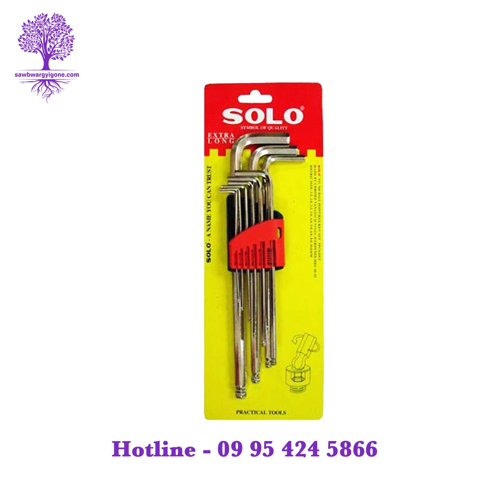 No.910-9Pcs SOLO (Ball Point) L-Key