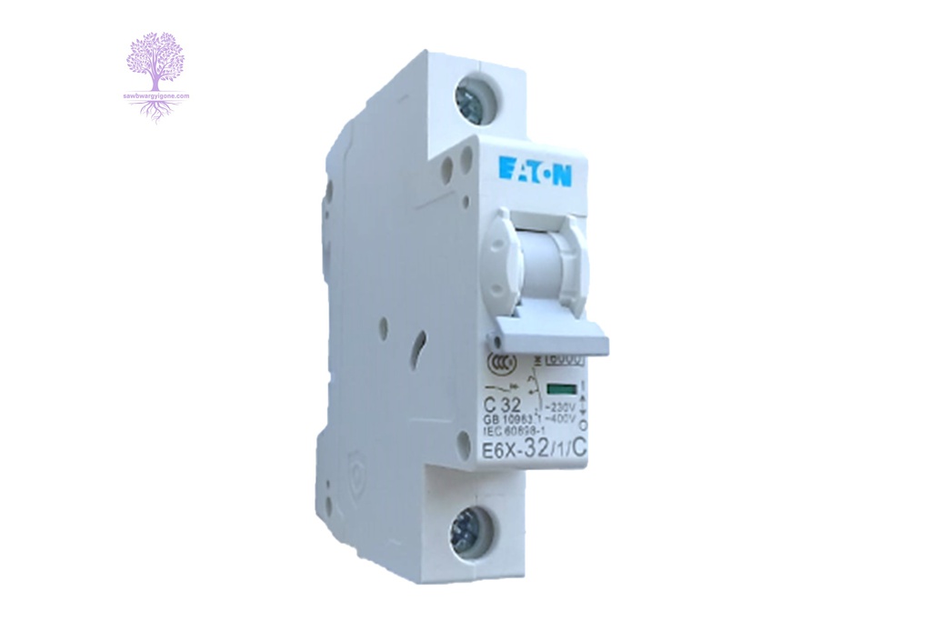 1 Pole, 25A, E6X-B EATON, MCB