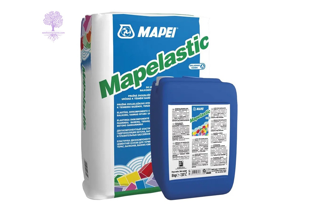 32Kg, MAPEI, Mapelastic (A+B) Two-Component Flexible Cementitious Waterproofing