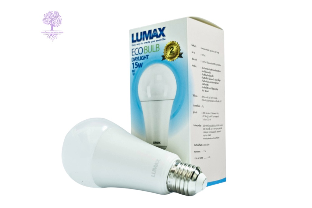 15W, Daylight LUMAX ECO BULB 