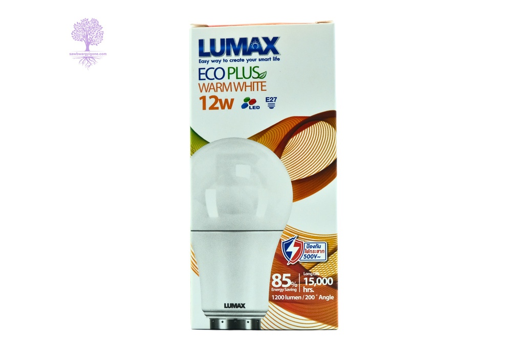 12W, Warmwhite LUMAX ECO BULB 