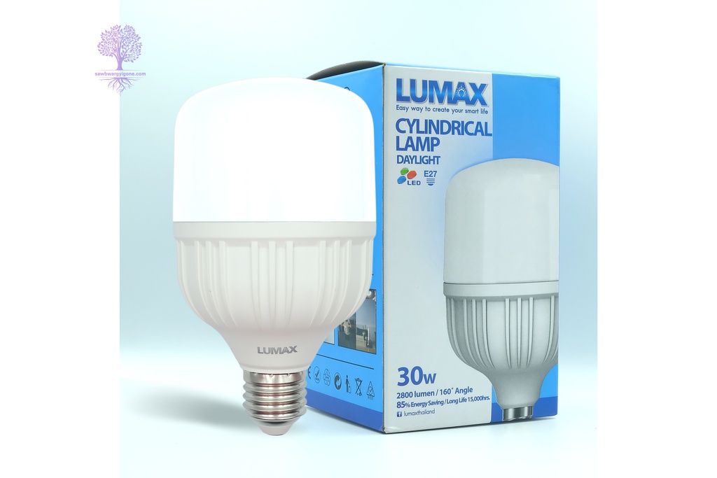 30W, Daylight LUMAX CYLINDRICAL LAMP