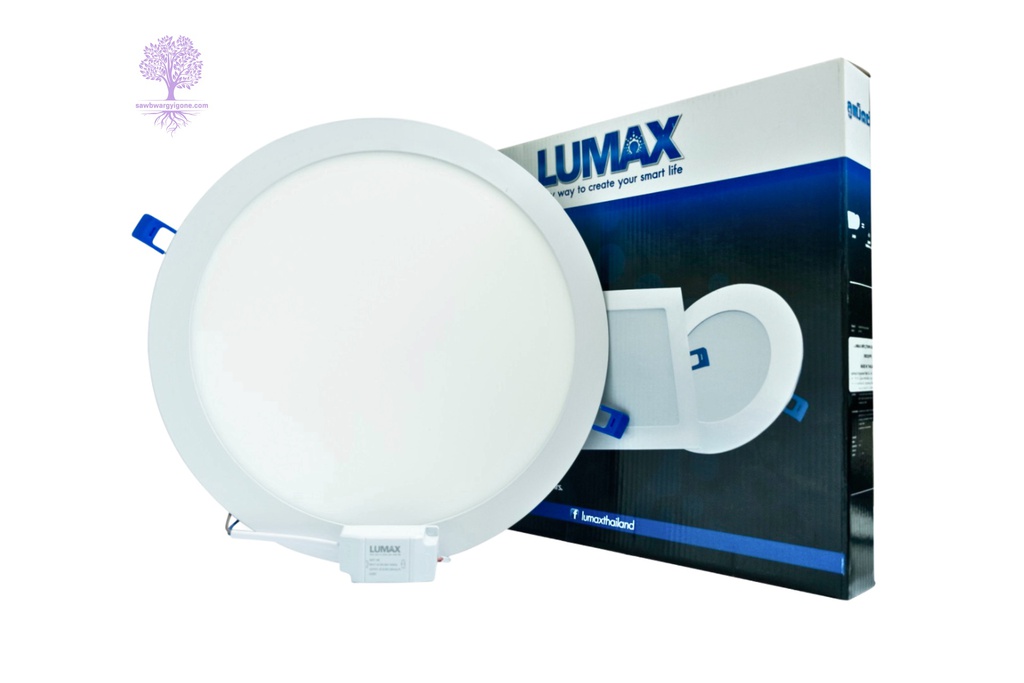 6W, Daylight LUMAX RECESSED PANEL LIGHT (Circle)