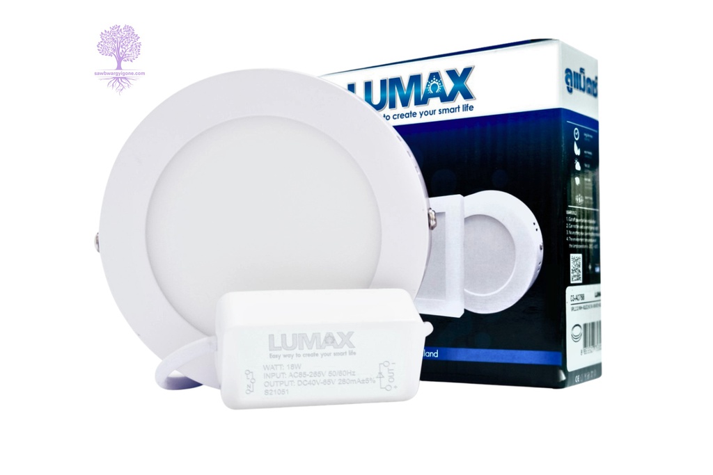 6W, Daylight LUMAX SURFACE PANEL LIGHT (Circle)