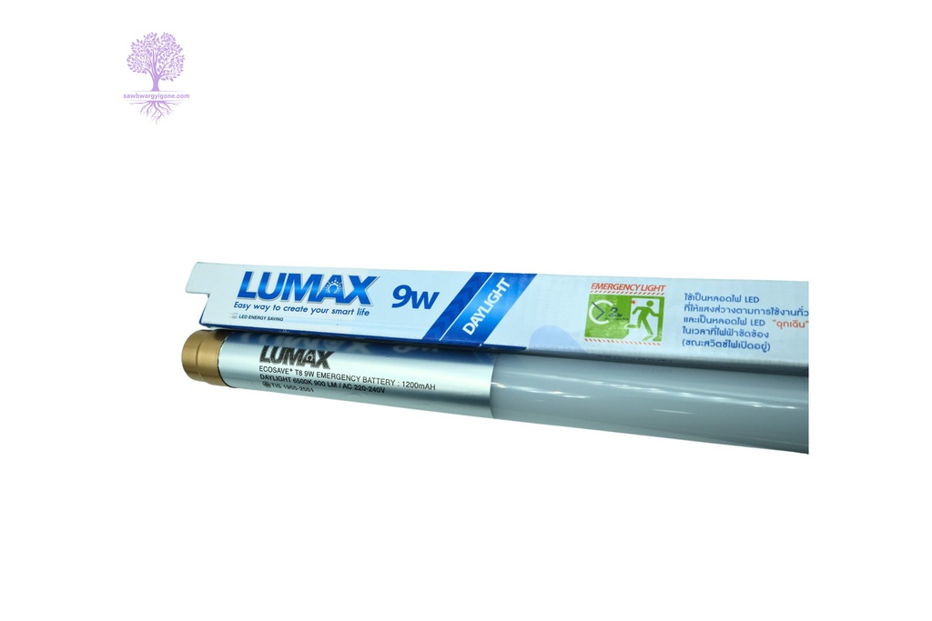 2ft, 9W, Daylight LUMAX EMERGENCY TUBE (T8) Light Bulb