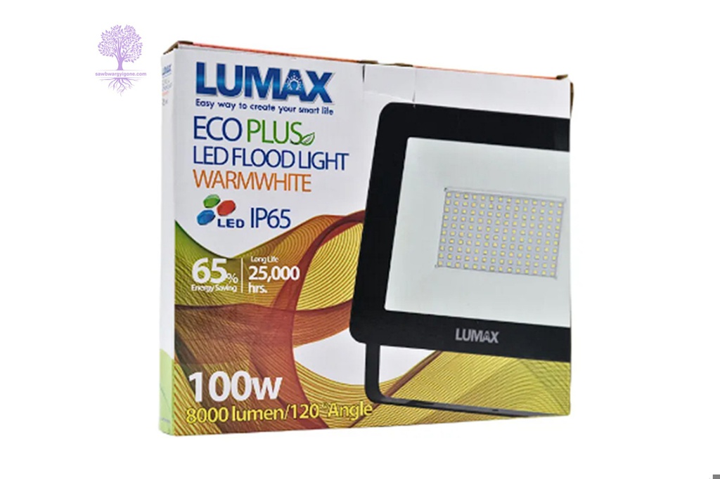 100W, Warm light LUMAX FLOODLIGHT