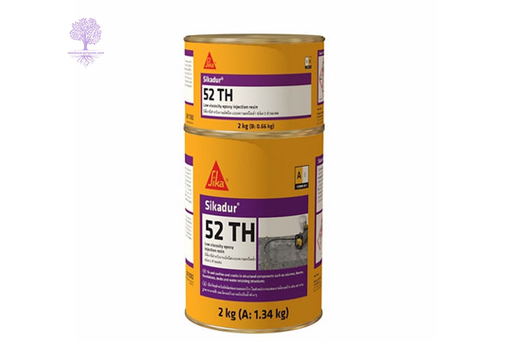 2kg, Sikadur 52 TH, Low Viscosity 2-Component Injection Resin