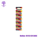 [DC-0327] CR2032/5BE 125, Panasonic, Lithium Coin Battery, Coin Size (5pcs)