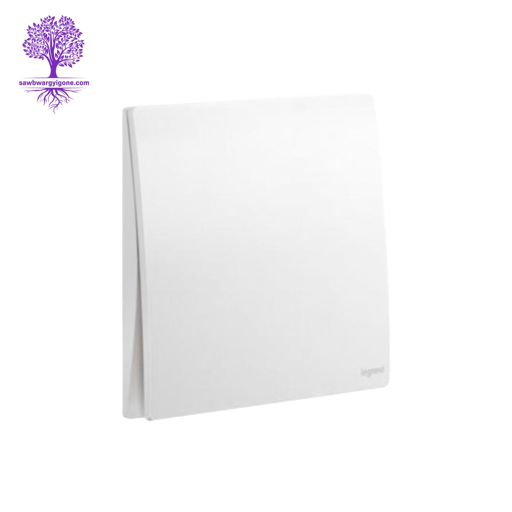 1 Gang 2 Way, 16AX, Legrand, Mallia Sense Series, Switch (Matt White)