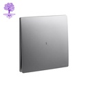 [281009DS] 16AX, Legrand, Mallia Sense Series, Illuminated Intermediate (C/W PHOSH) Switch (Dark Silver)