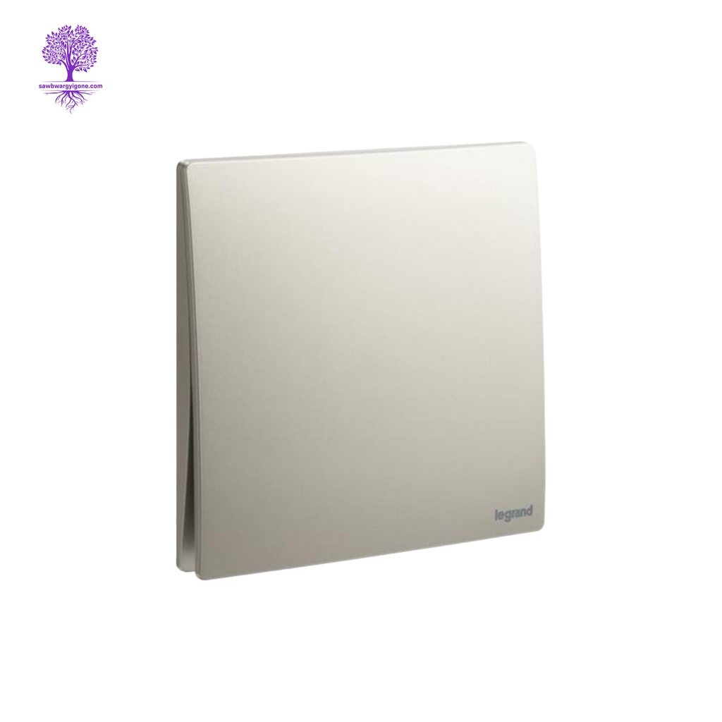 1 Gang 1 Way, 16AX, Legrand, Mallia Sense Series, Switch (Champange)