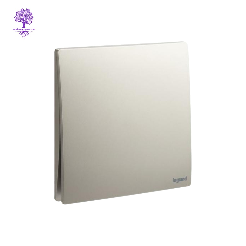 1 Gang 2 Way, 16AX, Legrand, Mallia Sense Series, Switch (Champange)