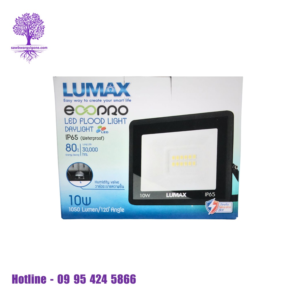 10W, Daylight, LUMAX, LED Flood Light