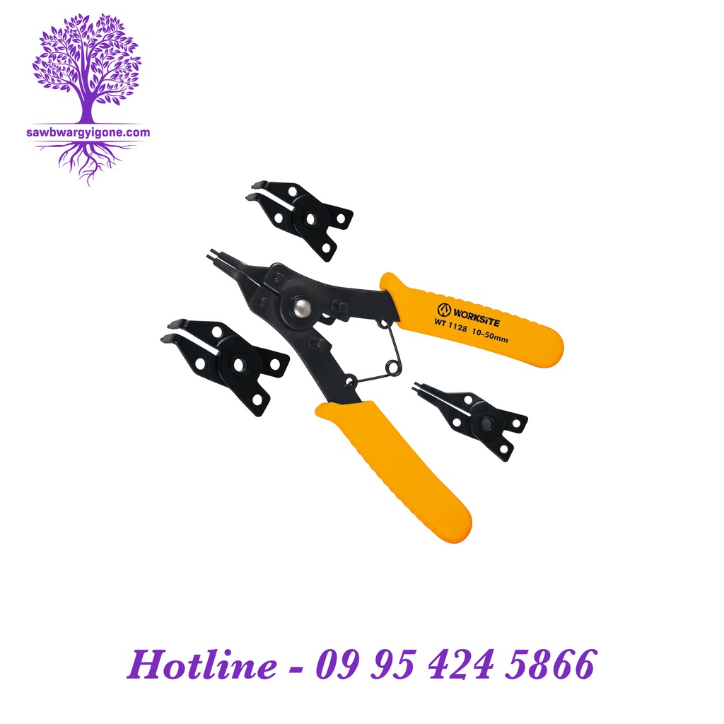 10-50mm, WORKSiTE, Snap Ring Pliers