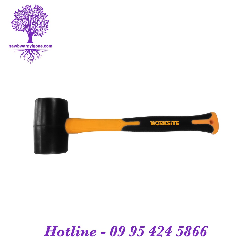  8oz, WORKSiTE, Rubber Hammer