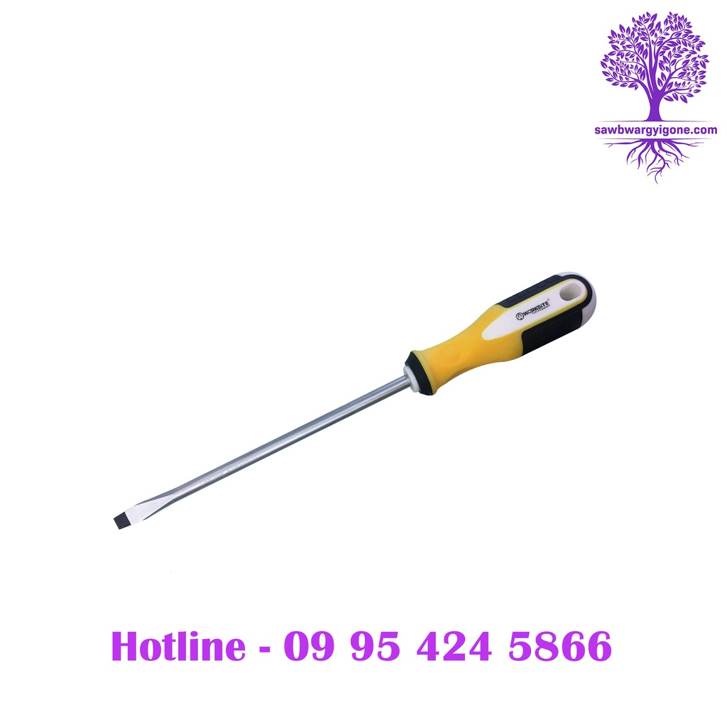 6*150mm, WORKSiTE, Screwdriver (-)