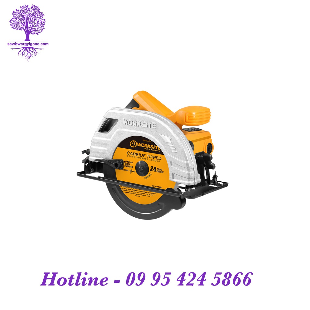 7-1/4", 185mm, WORKSiTE, Circular Saw