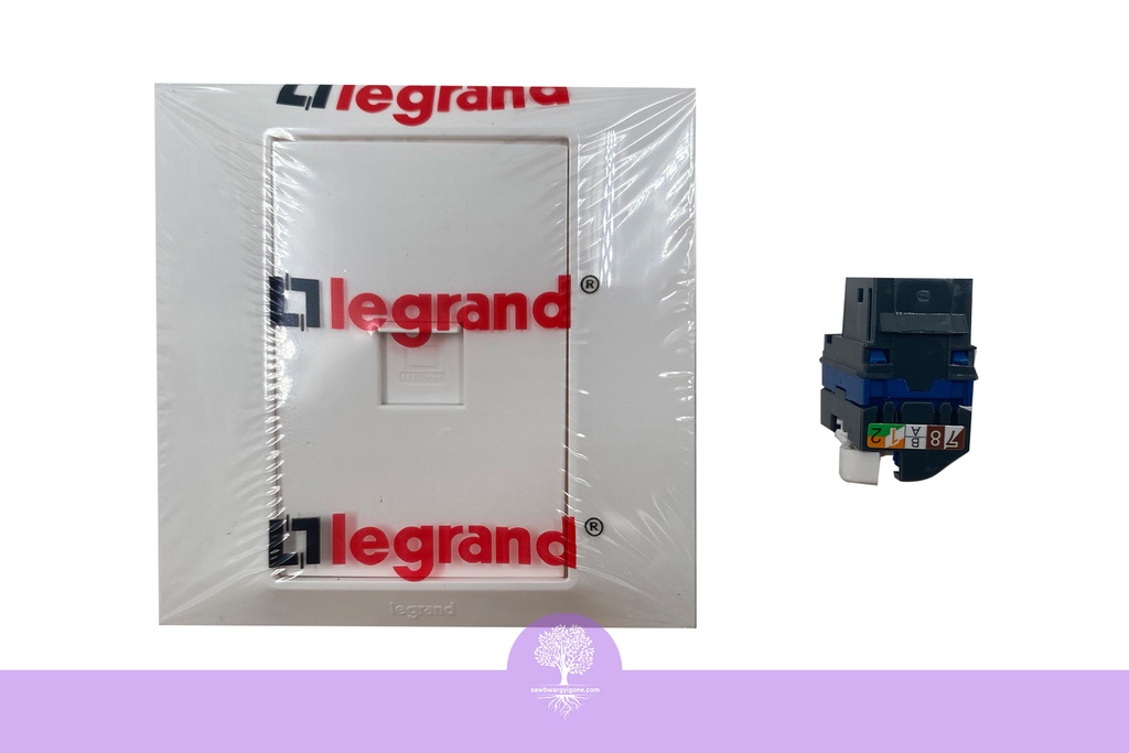 RJ45 Cat6 UTP WH, LEGRAND Belanko 