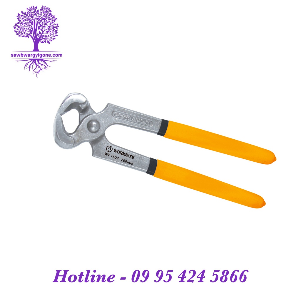 8"/200mm, WORKSiTE, Carpenter pincers