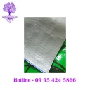 300' L x 6' H, TP0194, Green & Grey 2 layer Tarpaulin (Minimum in Thickness)