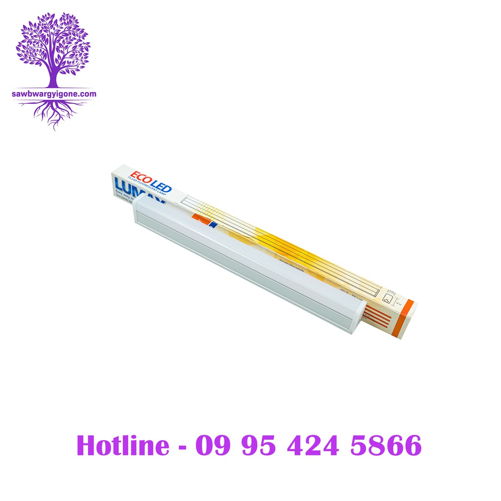 4W, 3000K, LUMAX, LED ECO T5 Fluorescent Lamp