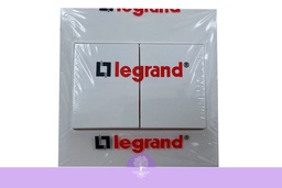 [Legrand_617602] 2Gang, 1way, 16AX, BIG ROCKER WH, LEGRAND Belanko