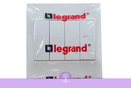 [Legrand_617606] 4Gang, 1way, 16AX, BIG ROCKER WH, LEGRAND Belanko