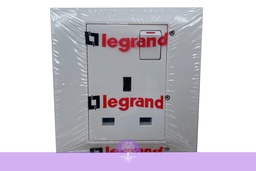 [Legrand_617641] 1Gang, 13A, SWTD SOCKET WH, BS, SP, LEGRAND Belanko 