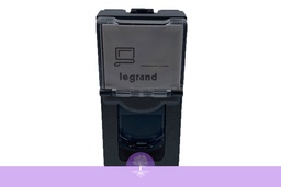 [Legrand_572803] 1M,  RJ45, Cat5E UTP,  LCS SQ ALU, LEGRAND