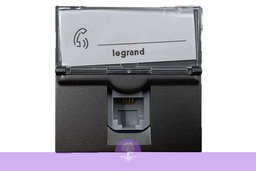 [Legrand_572813] RJ11, 4CONTACTS, SQ ALU, LEGRAND 