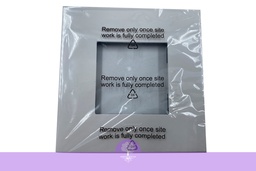 [Legrand_575210] 1Gang, 2Modules, F/B SCH British Standard Square White, LEGRAND PLATE