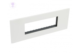 [Legrand_575370] 6M, INDIA SQ WH, LEGRAND PLATE+FR 