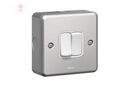 [Legrand_733802] 2Gang, 2way, Synergy Metalclad Switch, LEGRAND 