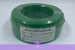 [C0020-004-05] 6mm^2 (7/.044in), 450/750 Koryo Building Wire 6SQ